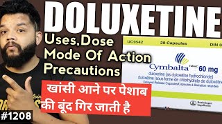 Duloxetine Gastro Resistant Tablets ip 20 mg in hindi  Cymbalta Tablet In Hindi [upl. by Obelia729]