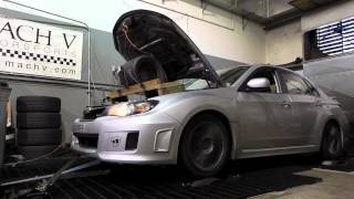 Silver 2011 WRX Dyno Run [upl. by Naesal485]