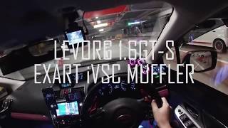 LEVORG 16GTS EXART iVSC MUFFLER 走行音 [upl. by Cassie153]