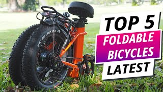 Top 5 Best Foldable Electric Bicycles 2024 [upl. by Melville338]