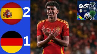 Spain vs Germany 21 All Highlights GoalsQuarter Final  UEFA EURO 2024 [upl. by Eicram248]