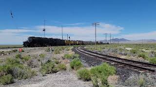 UP4014 West  Shafter Nevada [upl. by Geirk]