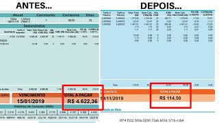 APRENDA a fazer LEITURA DE UMA CONTA DE LUZ e veja o quanto ECONOMIZAR com uma USINA SOLAR FV [upl. by Lyrradal229]