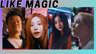 JY Park Stray Kids ITZY NMIXX  quotLike Magicquot MV REACTION JYPAPI AND HIS KIDS 😯 [upl. by Eddie195]