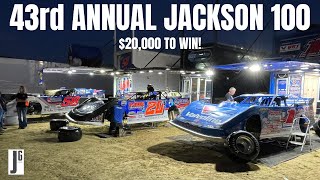 43rd Annual Jackson 100 Part 2  Brownstown Speedway 9242022 Full Video [upl. by Kcirredal875]