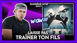 First Time Reaction Suprême NTM Laisse Pas Traîner Ton Fils NO WAY  Dereck Reacts [upl. by Anitsua729]