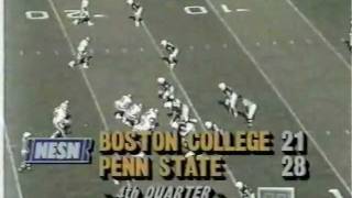 1991 Penn State vs Boston College 10 Minutes or Less [upl. by Burnight366]