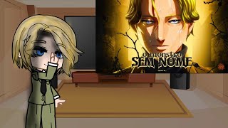 Manipuladores react to rap O Monstro Sem Nome  Johan Liebert Monster  Enygma 99 [upl. by Cruce]