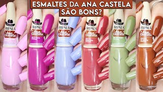 Coleção da ANA CASTELA com a IMPALA  Resenha e Comparações dos Esmaltes [upl. by Ahsienar384]