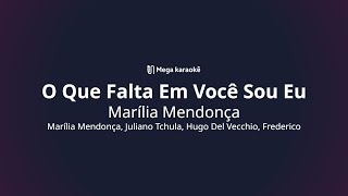 🎤 O Que Falta Em Você Sou Eu – Marília Mendonça [upl. by Llenrad647]