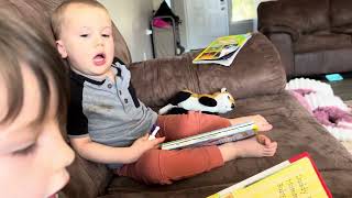 Goldilocks and the Three Bears read by 4 year old Nicholas [upl. by Einad]