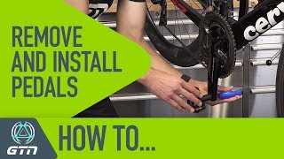 How To Change Pedals  Remove And Install Your Bike Pedals [upl. by Tihor362]