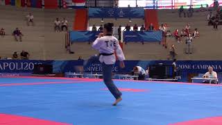 Napoli 2019 Summer UniversiadeDay 1 Highlights of Individual Poomsae Women [upl. by Elaina]