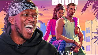 SIDEMEN REACT TO GTA 6 TRAILER [upl. by Dualc]