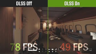 DLSS on Quadro T1000 will lower your FPS Test in R6S [upl. by Gilli]