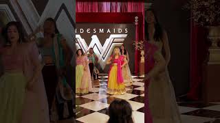 Bridesmaids Surprise Everyone with Epic Sangeet Dance Performance 💃 [upl. by Tlok]