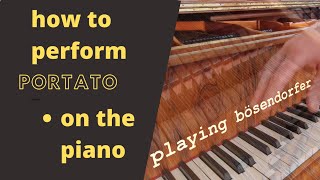 How to play and perform quotportatoquot on the piano [upl. by Aramoy]