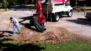 Leaf vac in action [upl. by Lenoyl]