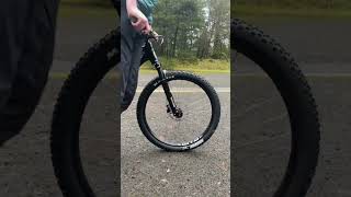 Hardtail MTB Suspension Testing shorts [upl. by Brookes]