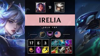 Irelia Top vs Camille Unstoppable  NA Master Patch 1418 [upl. by Ahseka317]