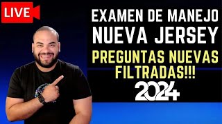 🟢 Examen Teórico De Manejo Nueva Jersey 2024 I Preguntas Claves CURSO INTENSIVO [upl. by Eiwoh]