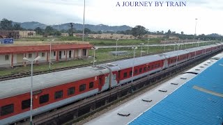 Delhi to Katra via Udhampur A Journey by Train  Most Amazing views [upl. by Ennalyrehc]