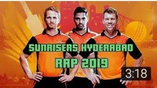 Sunrise Hyderabad New Rap Song In IPL 2019 Feat David Warner [upl. by Gio]