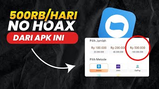 Sambil Rebahan  500rbHari dari Apk Ini  Aplikasi Penghasil Saldo Dana 2024 Terbaru [upl. by Ahsotan]