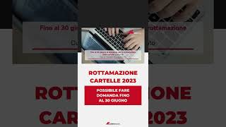 Rottamazione cartelle 2023 domande fino al 30 giugno [upl. by Anyd]