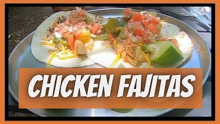 Easy Chicken Fajitas In The Dutch Oven  Cast Iron Wednesday [upl. by Aroved]