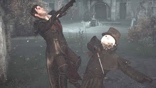 Assassins Creed Syndicate Jack the Ripper vs Jacob amp Evie Frye Massive Police Brawl [upl. by Inajna]