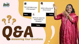 Part 2 Answering Your Questions QampA  Price Export  KMS Industries kms questionanswer [upl. by Mitchel903]