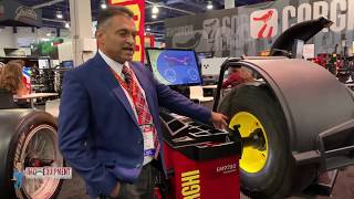 The Corghi EM9280 Wheel Balancer at the  SEMA Show [upl. by Afrikah]