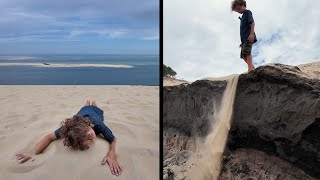 UNE MONTAGNE DE SABLE EN FRANCE 🦀 [upl. by Wellesley]