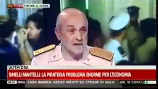 Marina Militare  Intervista al CASMM Ammiraglio Luigi Binelli Mantelli a SKYTG24 [upl. by Lucho]