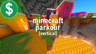 Minecraft Parkour Gameplay NO COPYRIGHT Vertical [upl. by Dafodil]