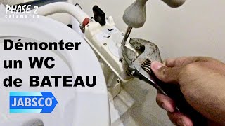 TUTO  COMMENT ENTRETENIR GRATUITEMENT et démonter une pompe JABSCO toilette WC [upl. by Kobylak]