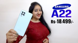 Samsung Galaxy A22  MUST WATCH BEFORE YOU BUY  TheNutriGurl [upl. by Reinert]