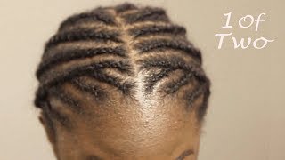 TWO BEST BRAIDING PATTERNS FOR CROCHET BOX BRAIDS TWISTS amp LOCS  FOR MIDDLE AND SIDE PART [upl. by Magas194]