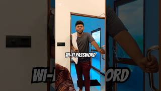 WiFi password 😨 shorts comedy funny riznyworld comedyshorts funnnymoments [upl. by Airtal680]