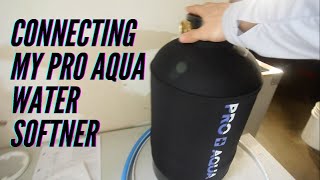 WATER SOFTENER SYSTEM  INSTALLATION SUPER EASY [upl. by Aihsemak]