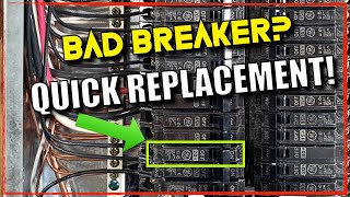 How to Replace a Circuit Breaker  Quick and Simple StepbyStep Process [upl. by Ahern547]