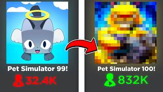 The NEW Pet Simulator 99 Game MADE in 1 HOUR [upl. by Eseila]