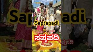 Shriram Nidhi Marriage  Sapatapadi  south indian Wedding Tredition  ಸಪ್ತಪದಿ  Belagam agbhatDXB [upl. by Eerdna228]