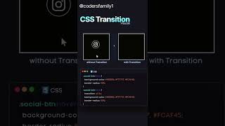 css transition property css transition property css hover effects shortcut shorts [upl. by Yrelav]