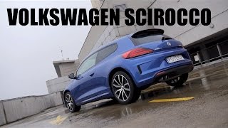 ENG 2015 Volkswagen Scirocco 20 TSI RLine GTS  Test Drive and Review [upl. by Ahsii]