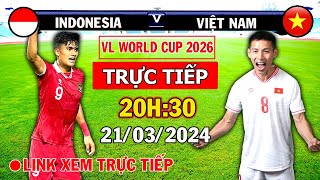 🔴Trực Tiếp Việt Nam vs Indonesia HLV Troussier Tung Đội Hình Lạ Đánh Sập Bung Karno [upl. by Romonda361]