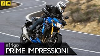 Suzuki GSXS 750 Test ENGLISH SUB [upl. by Lamarre]