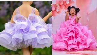 EASY BALL GOWN MAKING FOR A BABY GIRL [upl. by Eelyah172]