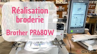 1ERE BRODERIE PR680W [upl. by Yarased]